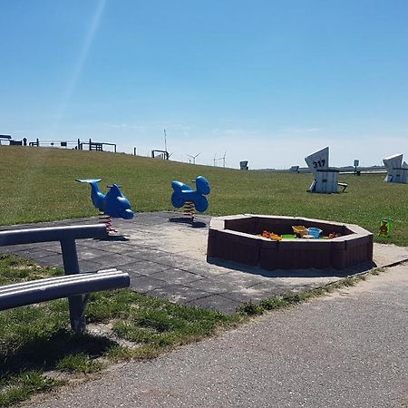 Wohnmobilstellplatz Hemenswarft an der Nordsee - Meerblick Emmelsbüll-Horsbüll Exterior foto