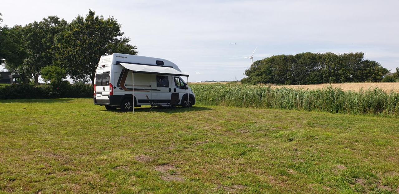 Wohnmobilstellplatz Hemenswarft an der Nordsee - Meerblick Emmelsbüll-Horsbüll Exterior foto