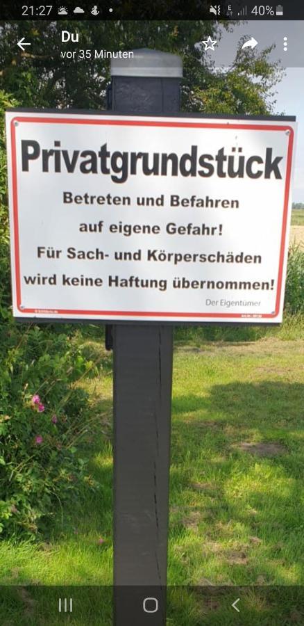 Wohnmobilstellplatz Hemenswarft an der Nordsee - Meerblick Emmelsbüll-Horsbüll Exterior foto